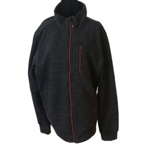 𝅺men’s large Gerry lightweight jacket. Charcoal grey with white flecks.